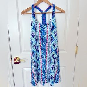 Lilly Pulitzer mock dress with macrame straps